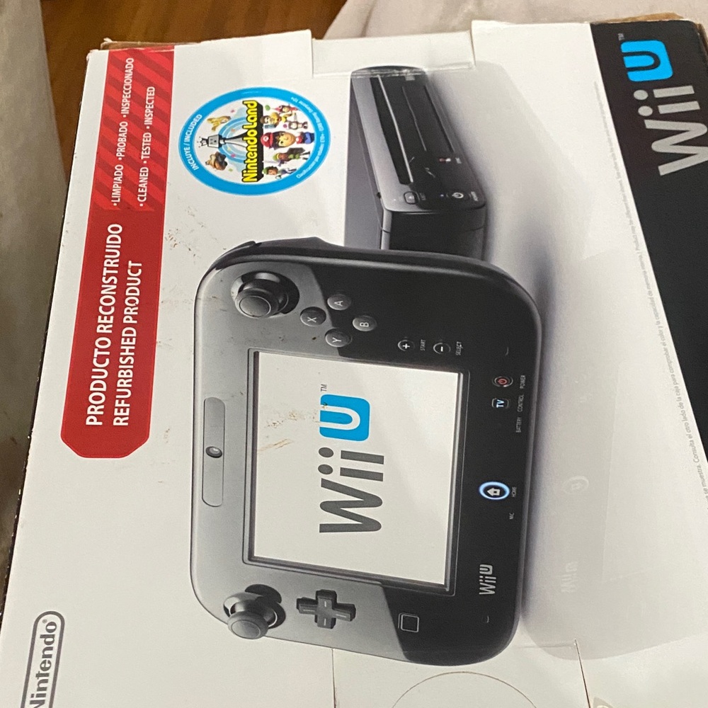 Nintendo Wii U Console - Black and White